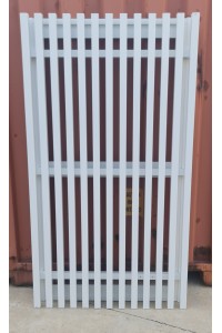 BATTEN Gates-  40x40mm White Dark Grey Black -Custom Sizes SQM Rate