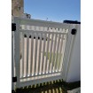 BATTEN Gates-  40x40mm White Dark Grey Black -Custom Sizes SQM Rate