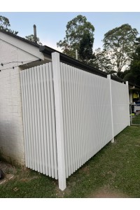 White Hamptons BATTEN Fences- 40x40mm - Custom Cut - SQM Guide