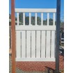 110mm x 50mm Chunky - Vertical Sliding Gate -  110x50 Vertical Rails - 38mm top battens